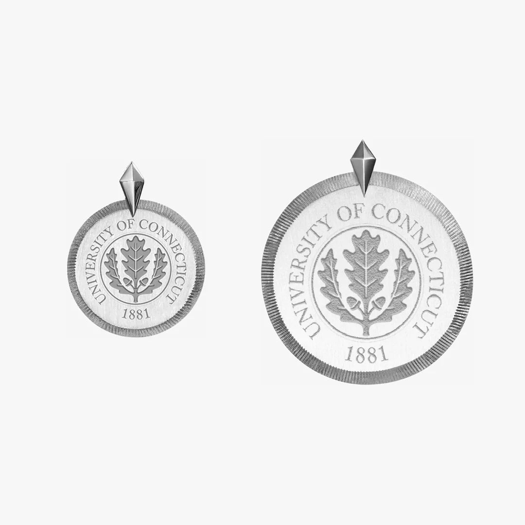 UCONN Florentine Pendant