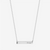 UGA Dawgs Horizontal Bar Necklace