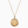 UGA Sunburst Crest Necklace Gold