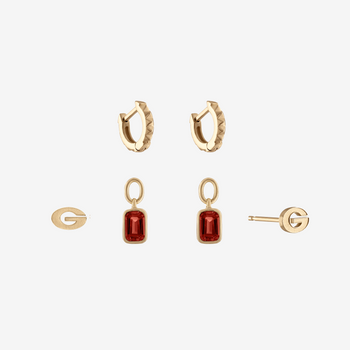 UGA Sunburst Earring Bundle