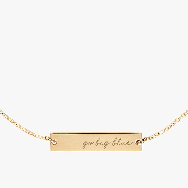 Kentucky Go Big Blue Bracelet