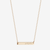 Kentucky Go Big Blue Horizontal Bar Necklace