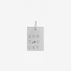 Kentucky Rectangle Necklace