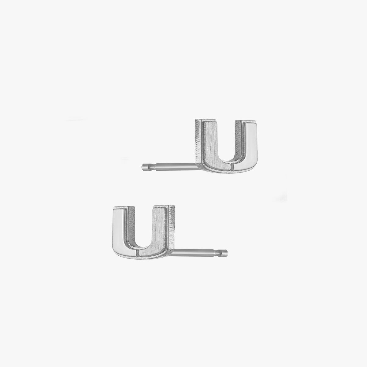 UMiami Logo Stud Earrings