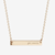 UMiami Go Canes Horizontal Bar Necklace