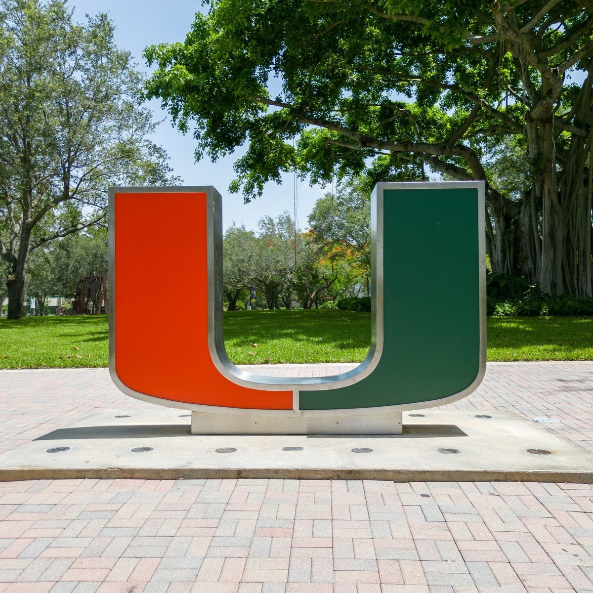 UMiami Logo Sunburst Earring Bundle