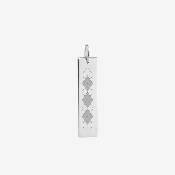 UNC Carolina Argyle Vertical Bar