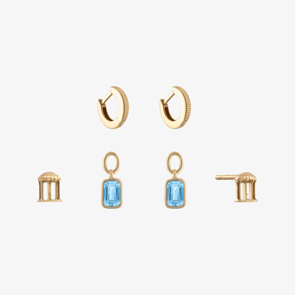 UNC Old Well Florentine Earring Bundle