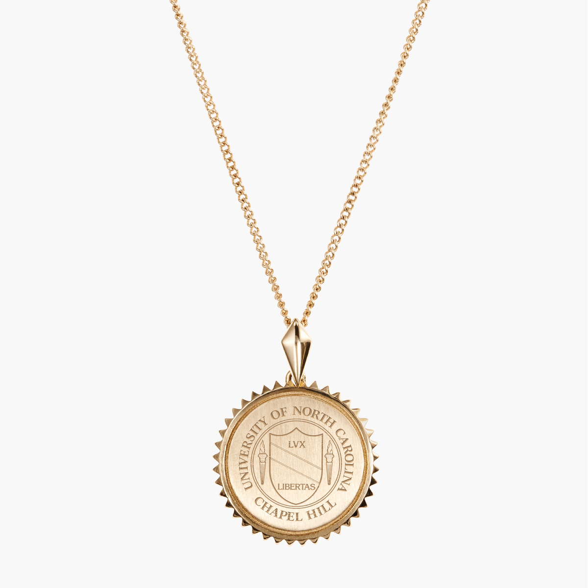 UNC Sunburst Pendant