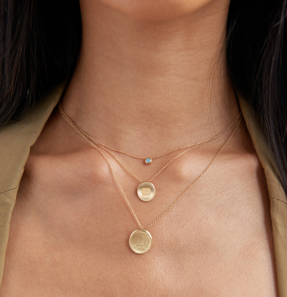 Cavan Gold 14K Gold UNC NC Necklace