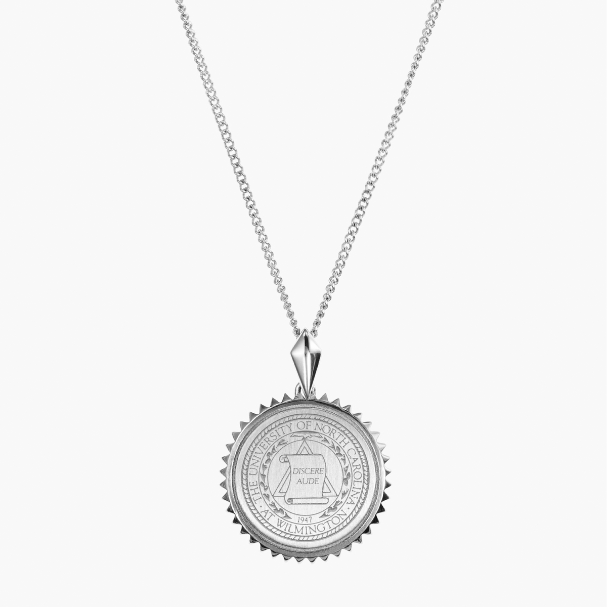 UNC Wilmington Sunburst Pendant