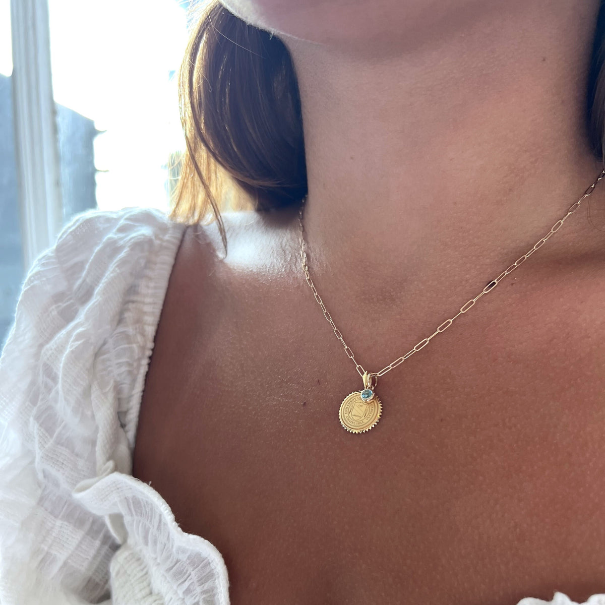 UNC Sunburst Necklace