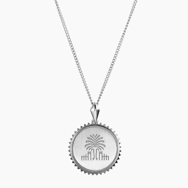 South Carolina Palm Sunburst Necklace