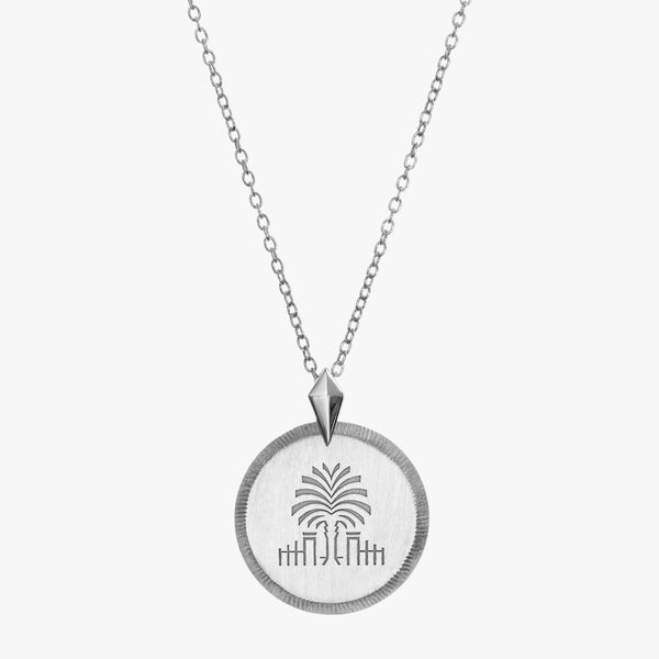 South Carolina Palm Florentine Pendant