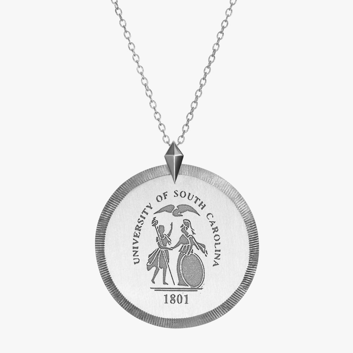 South Carolina Seal Florentine Pendant