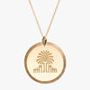 South Carolina Palm Florentine Necklace