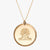 South Carolina Palm Florentine Pendant