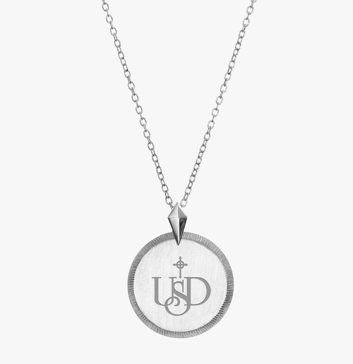USD Florentine Logo Pendant Petite