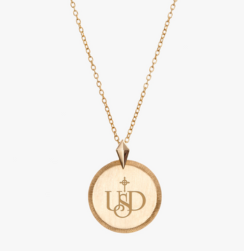 USD Florentine Logo Pendant Petite