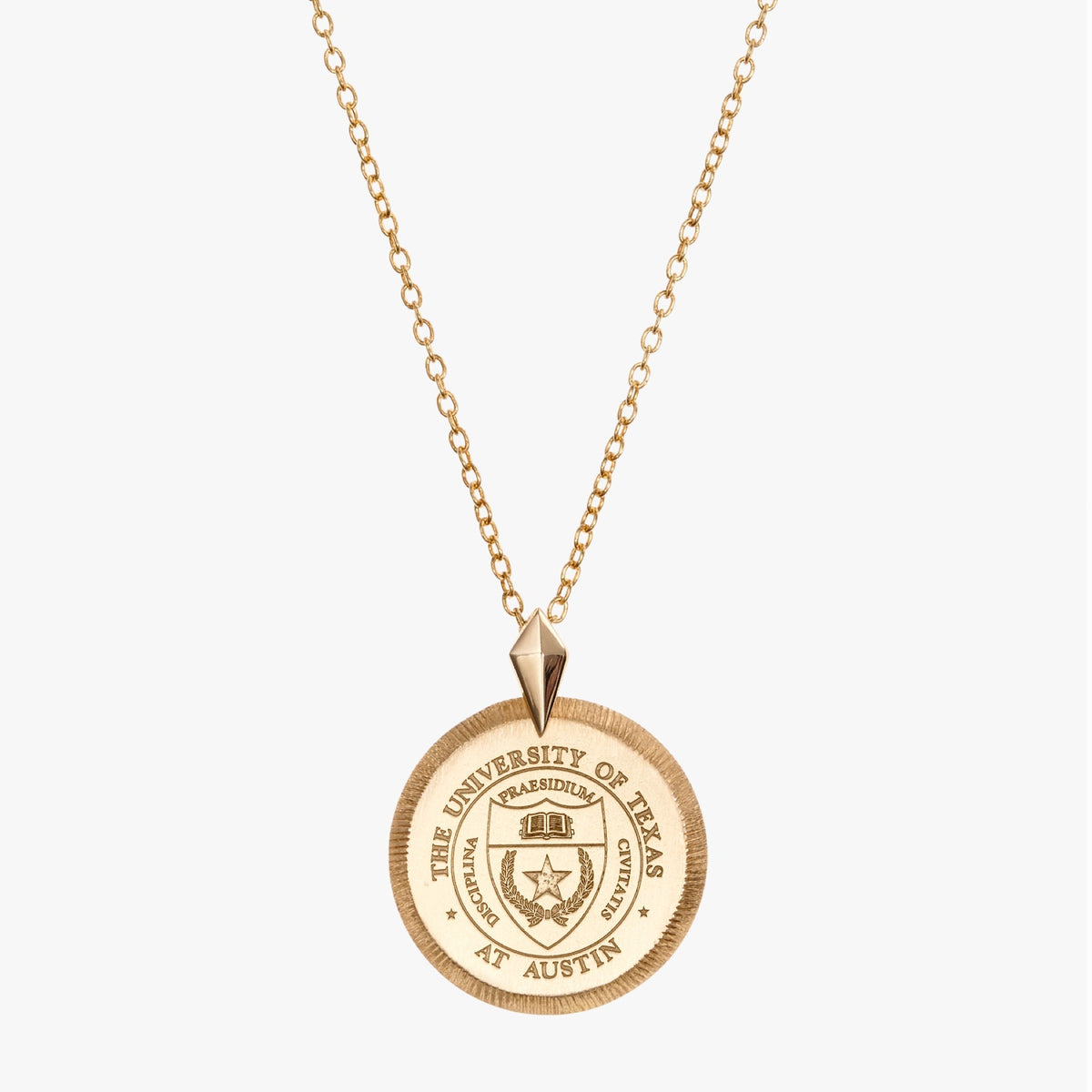 UT Seal Florentine Pendant
