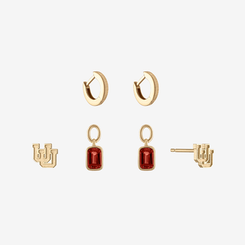 Utah Logo Florentine Earring Bundle