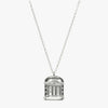 Silver UVA Rotunda Necklace