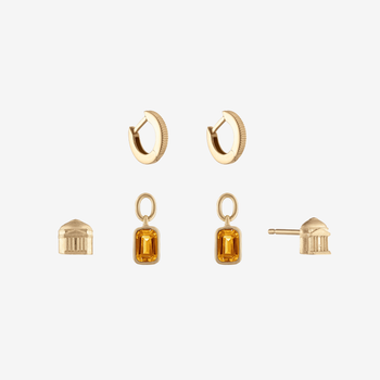 UVA Rotunda Florentine Earring Bundle