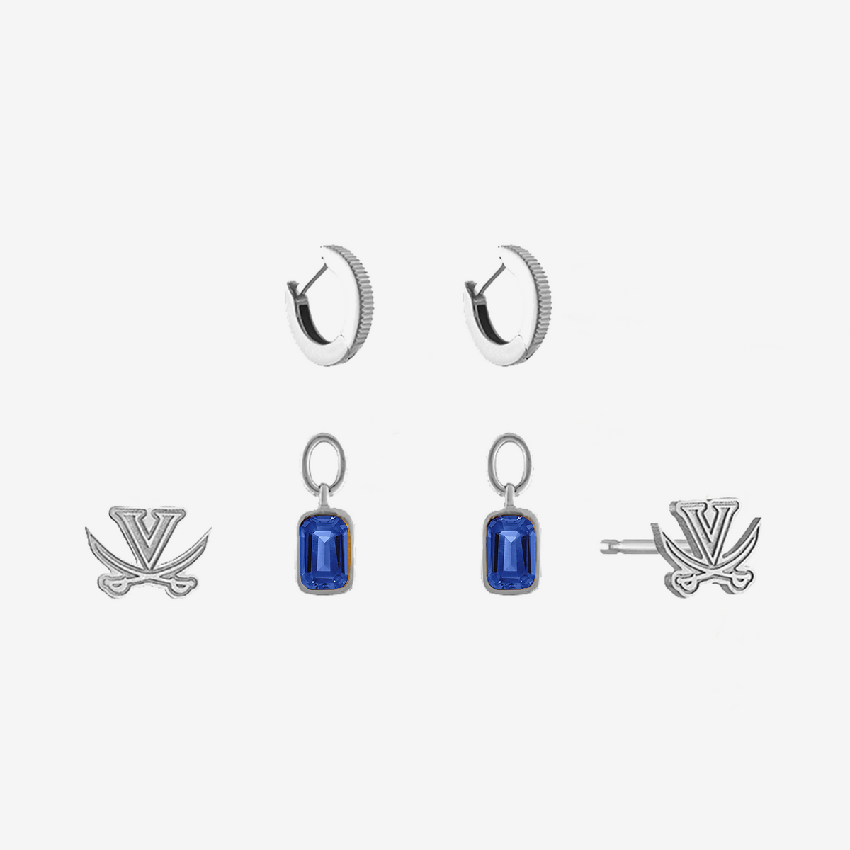 UVA V-Sabre Florentine Earring Bundle