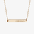 UVA Wahoowa Horizontal Bar Necklace