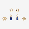 UVA V-Sabre Florentine Earring Bundle