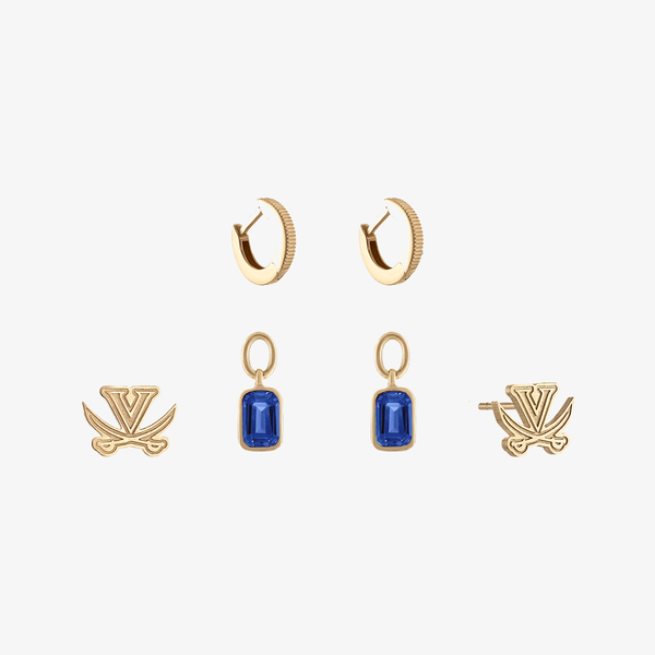 UVA V-Sabre Florentine Earring Bundle
