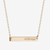 UChicago Horizontal Bar Necklace
