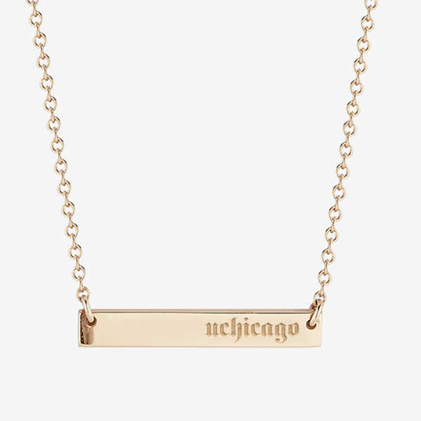 UChicago Horizontal Bar Necklace