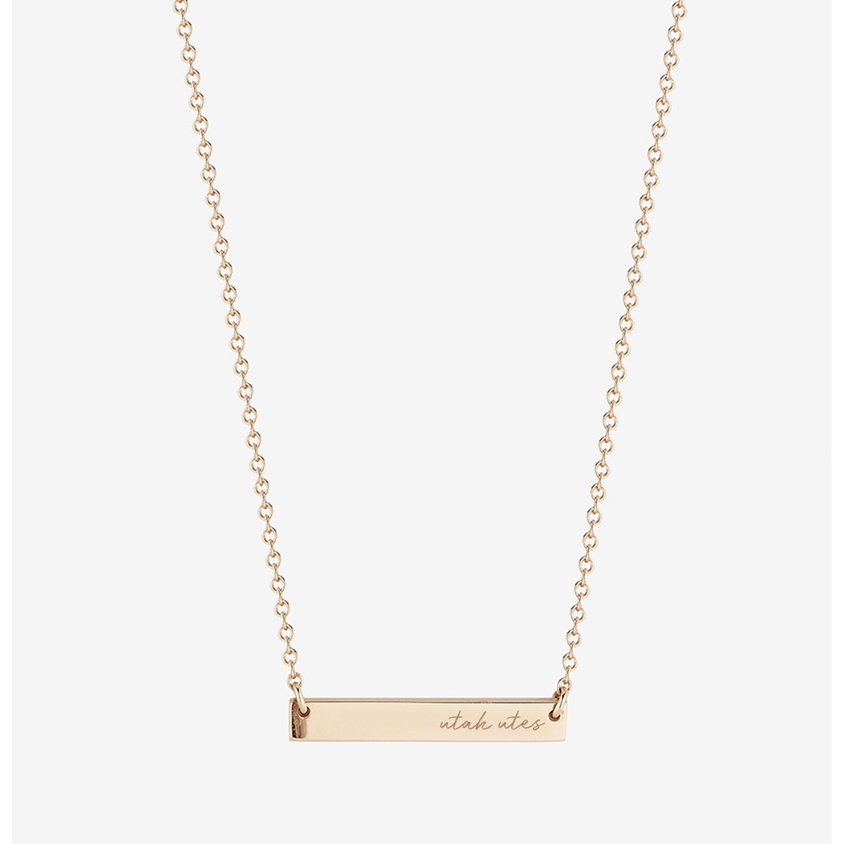 Utah Horizontal Bar Necklace