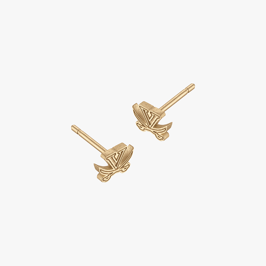 UVA V-Sabre Stud Earring