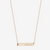 UVA Wahoowa Horizontal Bar Necklace