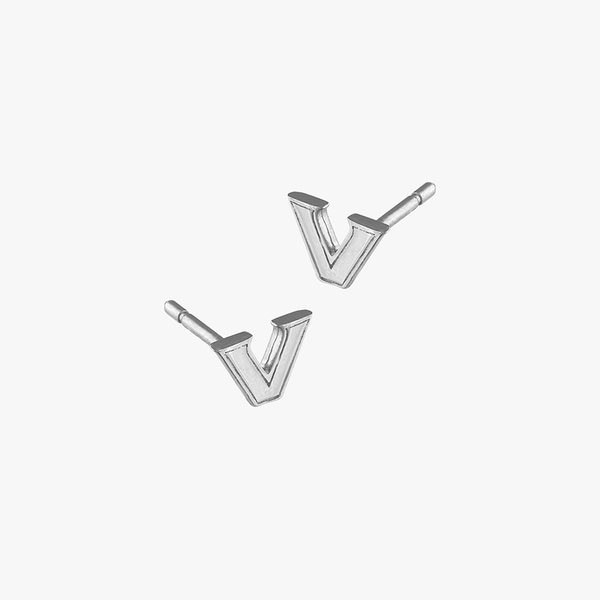 Vanderbilt V Stud Earring