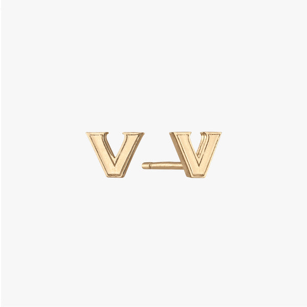 Vanderbilt V Stud Earring