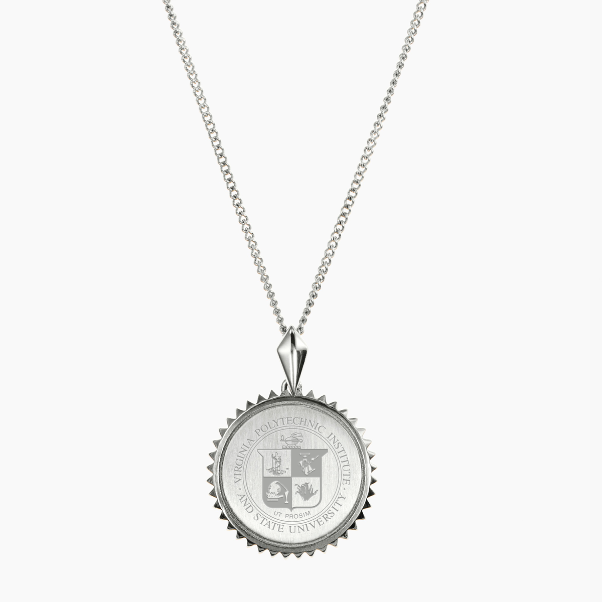 Virginia Tech Sunburst Pendant