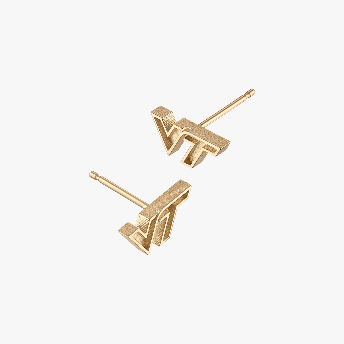 Virginia Tech VT Stud Earring