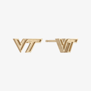 Virginia Tech Logo Earrings
