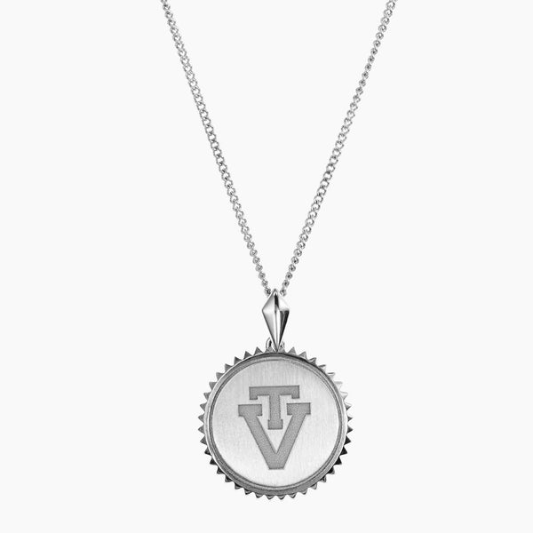 Virginia Tech Vintage Sunburst Pendant