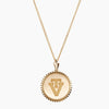 Virginia Tech Vintage Sunburst Pendant