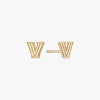 Villanova V Stud Earring
