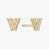 Villanova Logo Stud Earrings