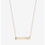 Vanderbilt Vandy Horizontal Bar Necklace