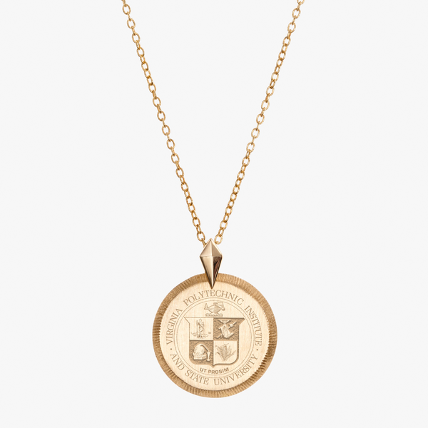 Virginia Tech Florentine Pendant