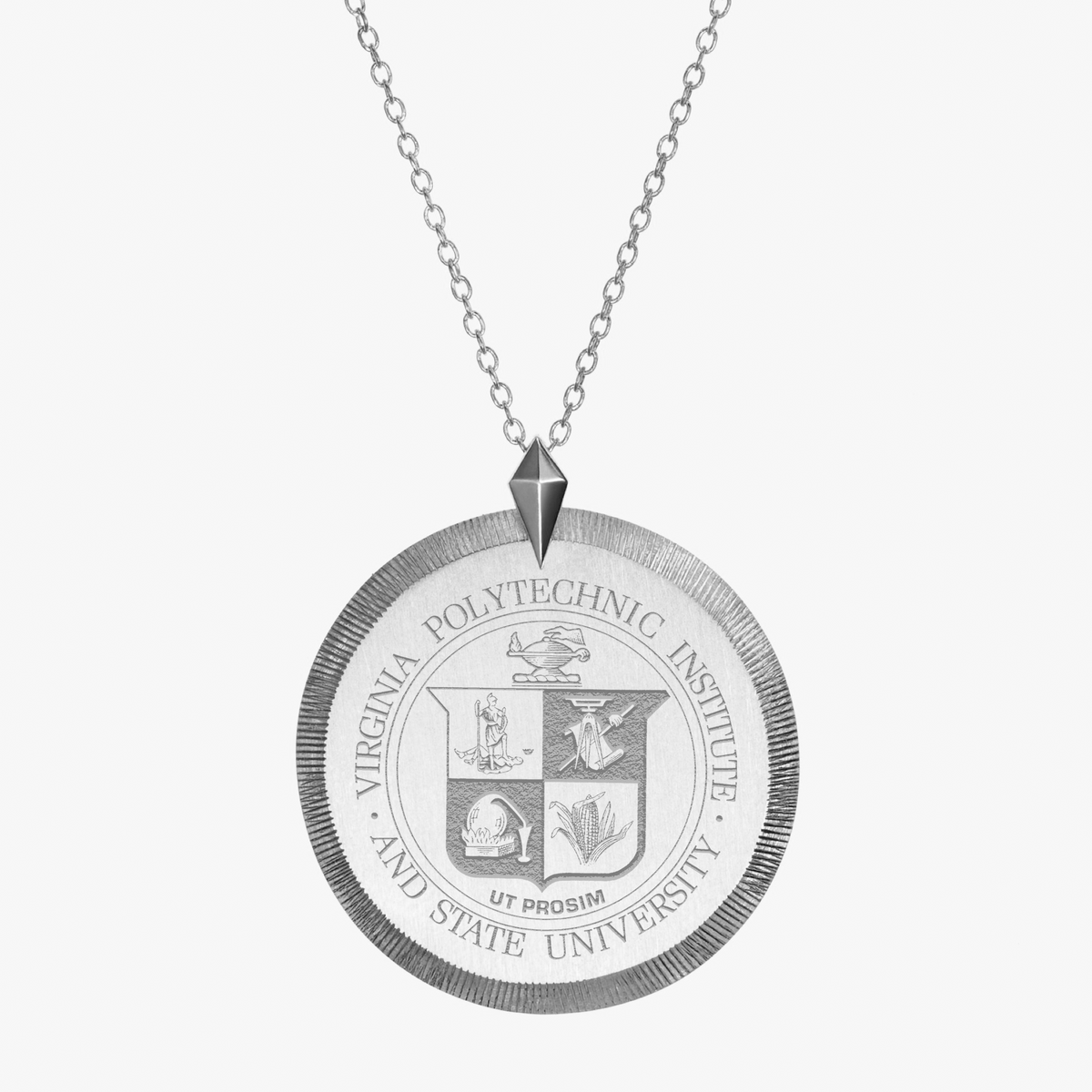 Virginia Tech Florentine Pendant