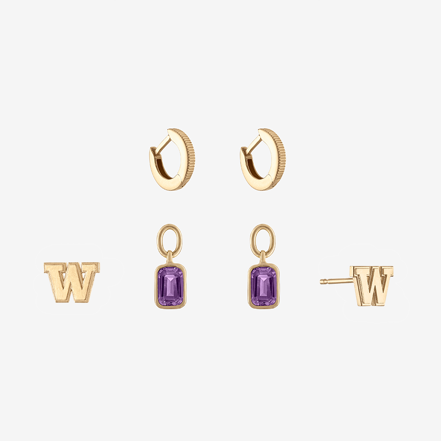 Washington W Florentine Earring Bundle