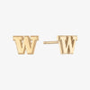 Washington Logo Stud Earrings